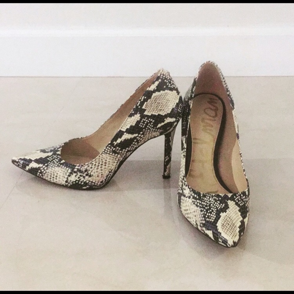 Sam Edelman Snake Skin Heels